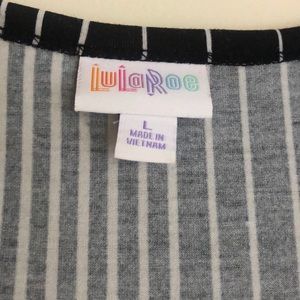 Lularoe summer dress in black and white